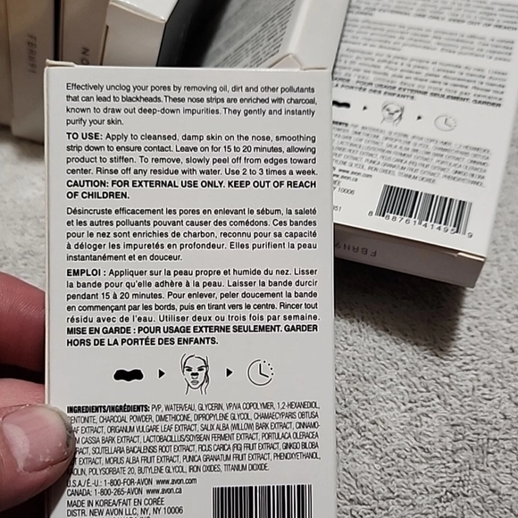 Avon Anew Charcoal Pore Strips - Picture 2 of 2